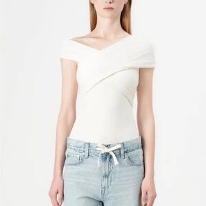 Abercrombie & Fitch Women's White Bodysuit